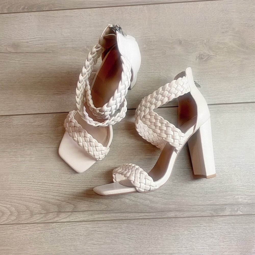 Ermonn Braided Sandal Shoe for Women